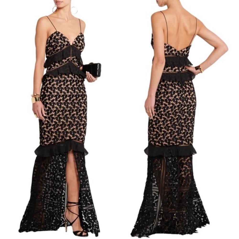 Self-Portait | Aaliyah Gown Dress